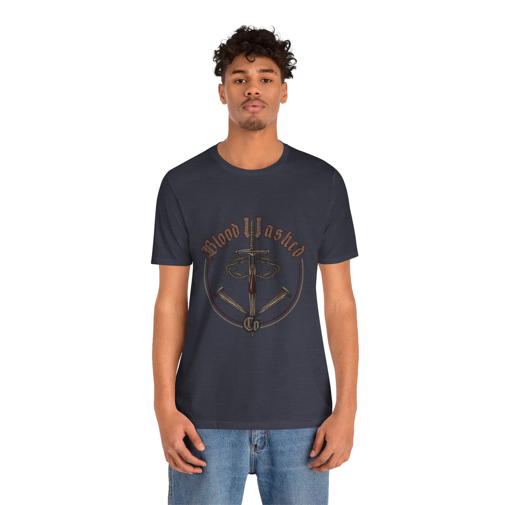 Blood Washed Co Graphic Tee| Unisex Jersey Short Sleeve Shirt