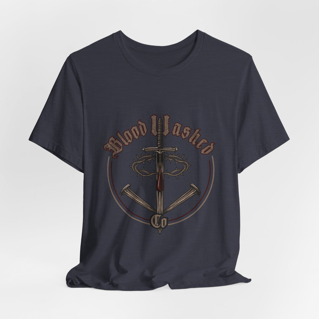 Blood Washed Co Graphic Tee| Unisex Jersey Short Sleeve Shirt