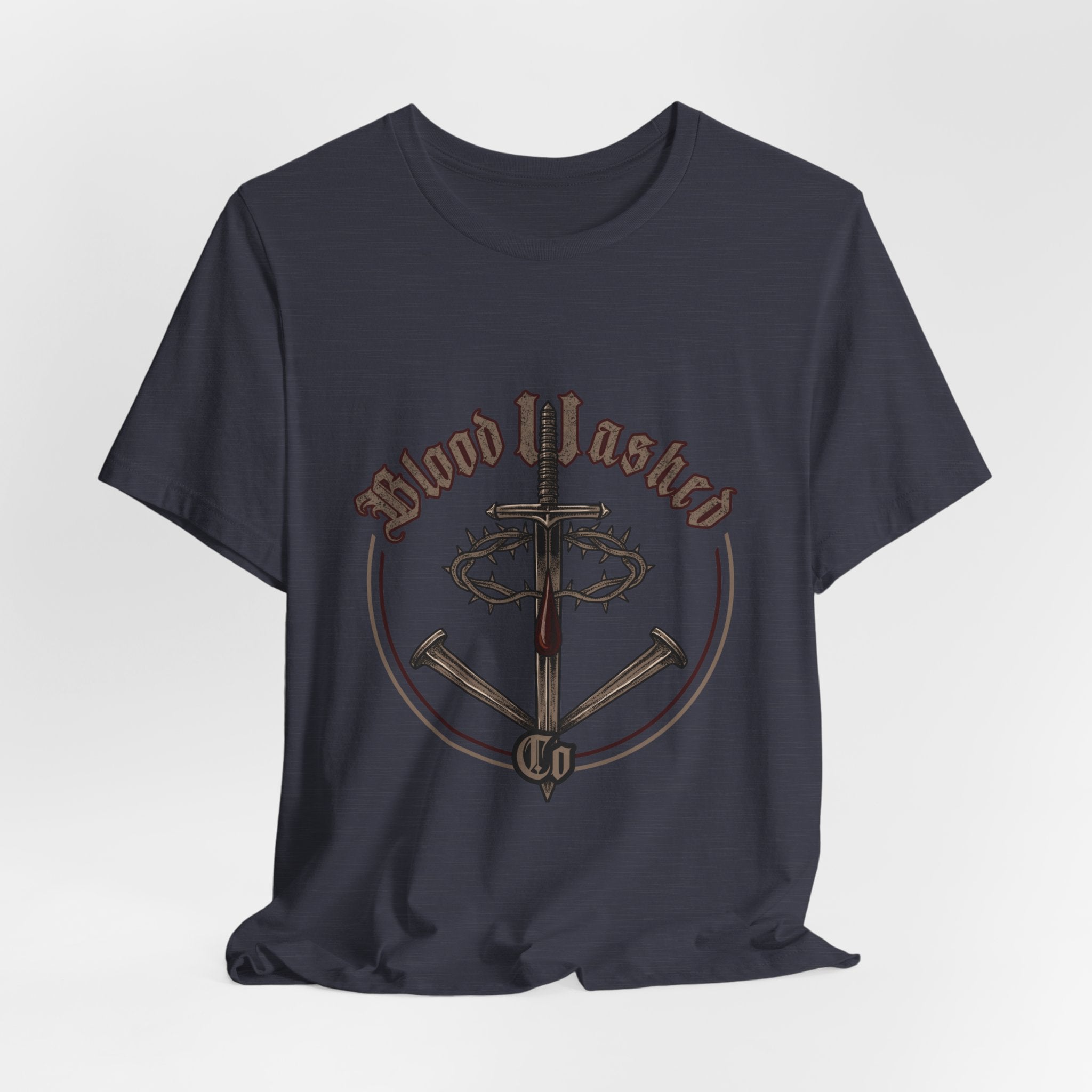 Blood Washed Co Graphic Tee| Unisex Jersey Short Sleeve Shirt