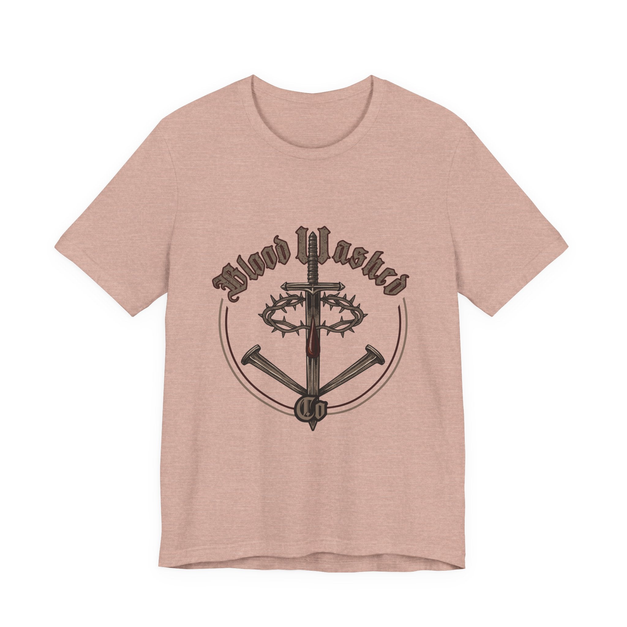 Blood Washed Co Graphic Tee| Unisex Jersey Short Sleeve Shirt