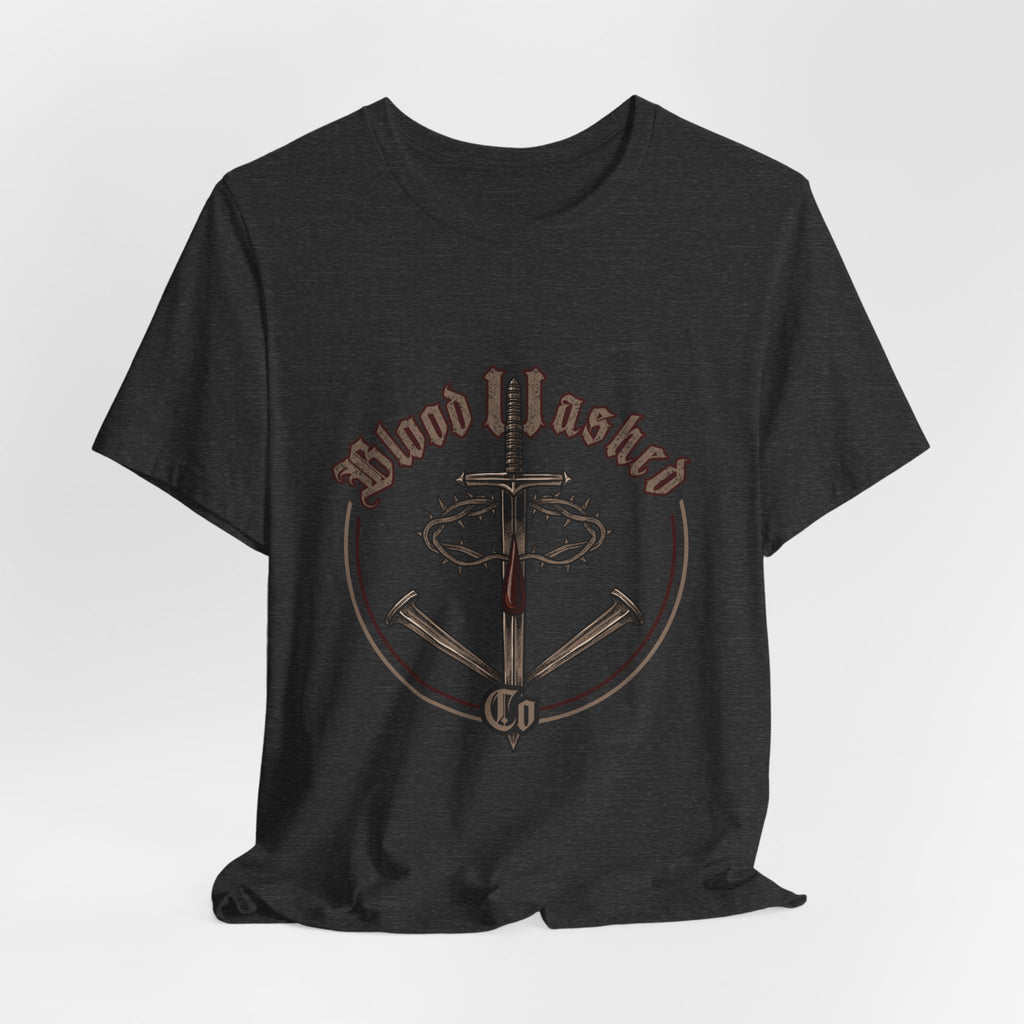 Blood Washed Co Graphic Tee| Unisex Jersey Short Sleeve Shirt