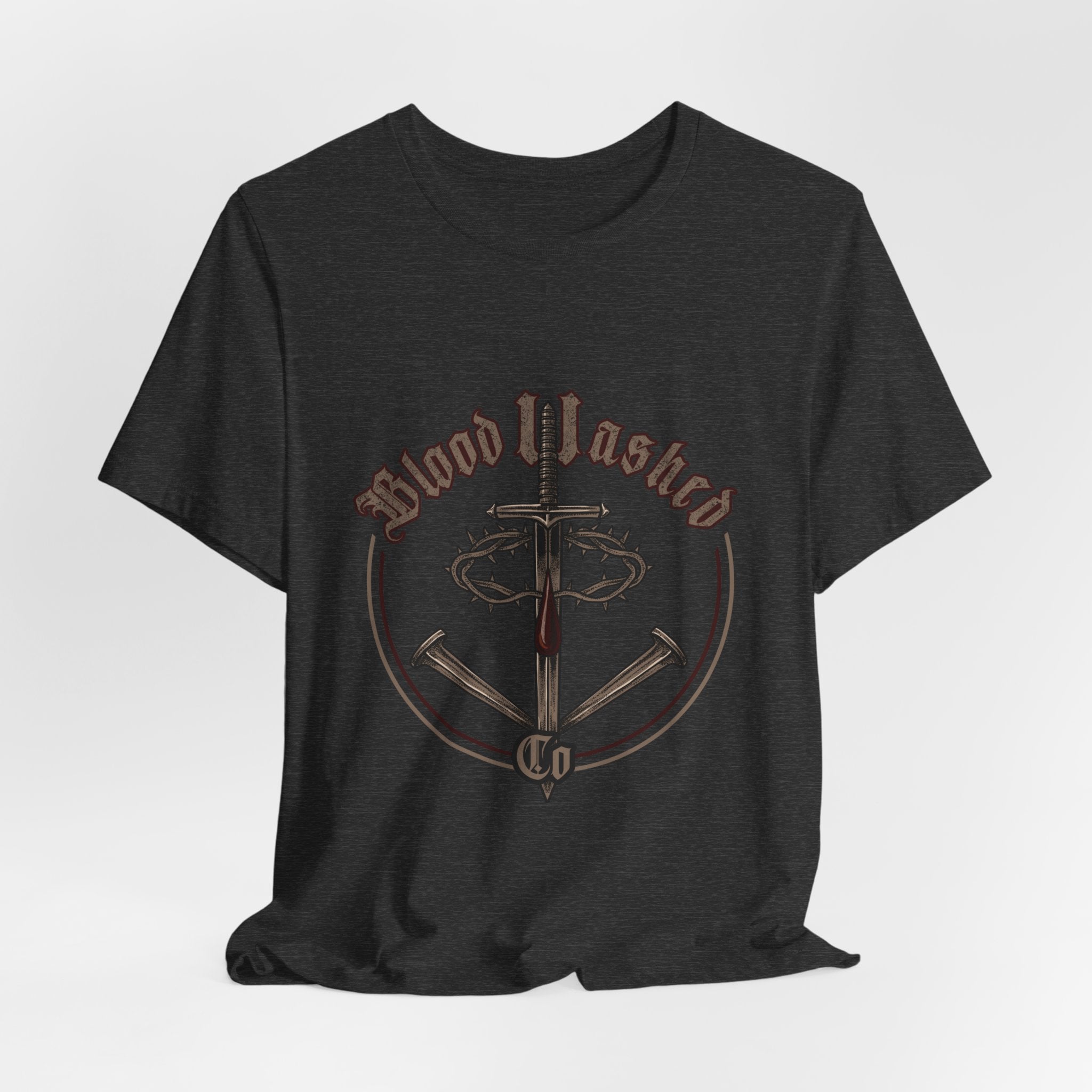 Blood Washed Co Graphic Tee| Unisex Jersey Short Sleeve Shirt