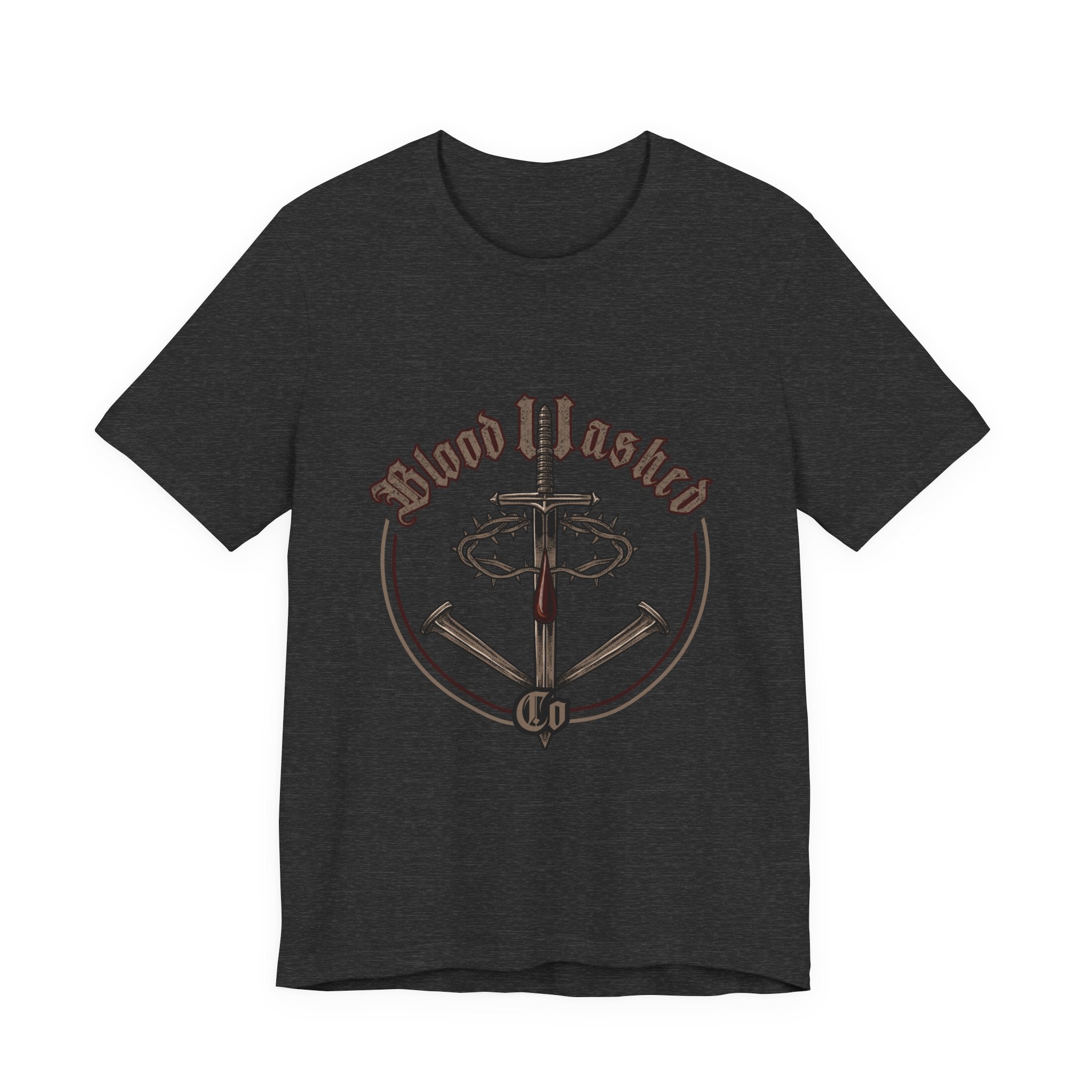 Blood Washed Co Graphic Tee| Unisex Jersey Short Sleeve Shirt