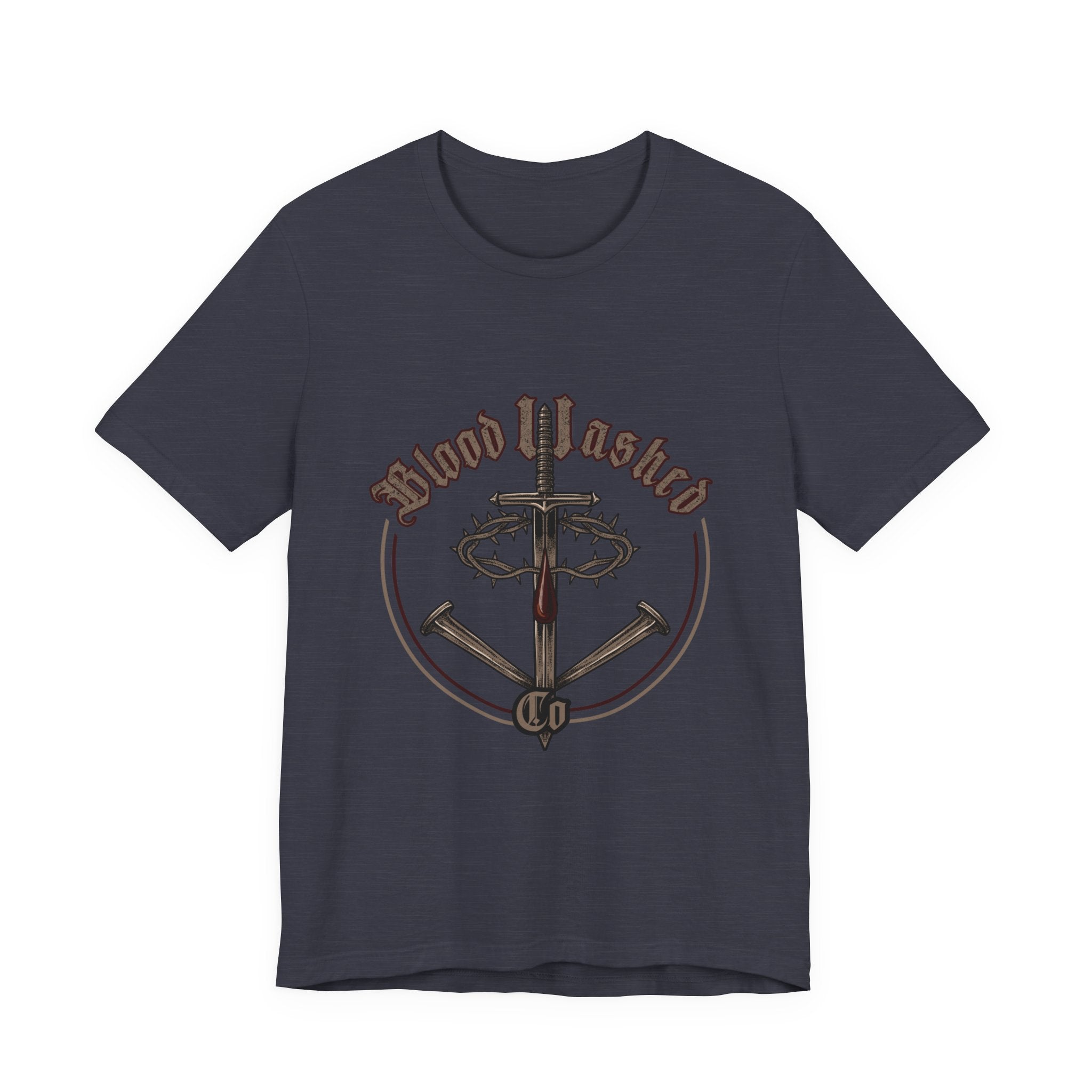 Blood Washed Co Graphic Tee| Unisex Jersey Short Sleeve Shirt