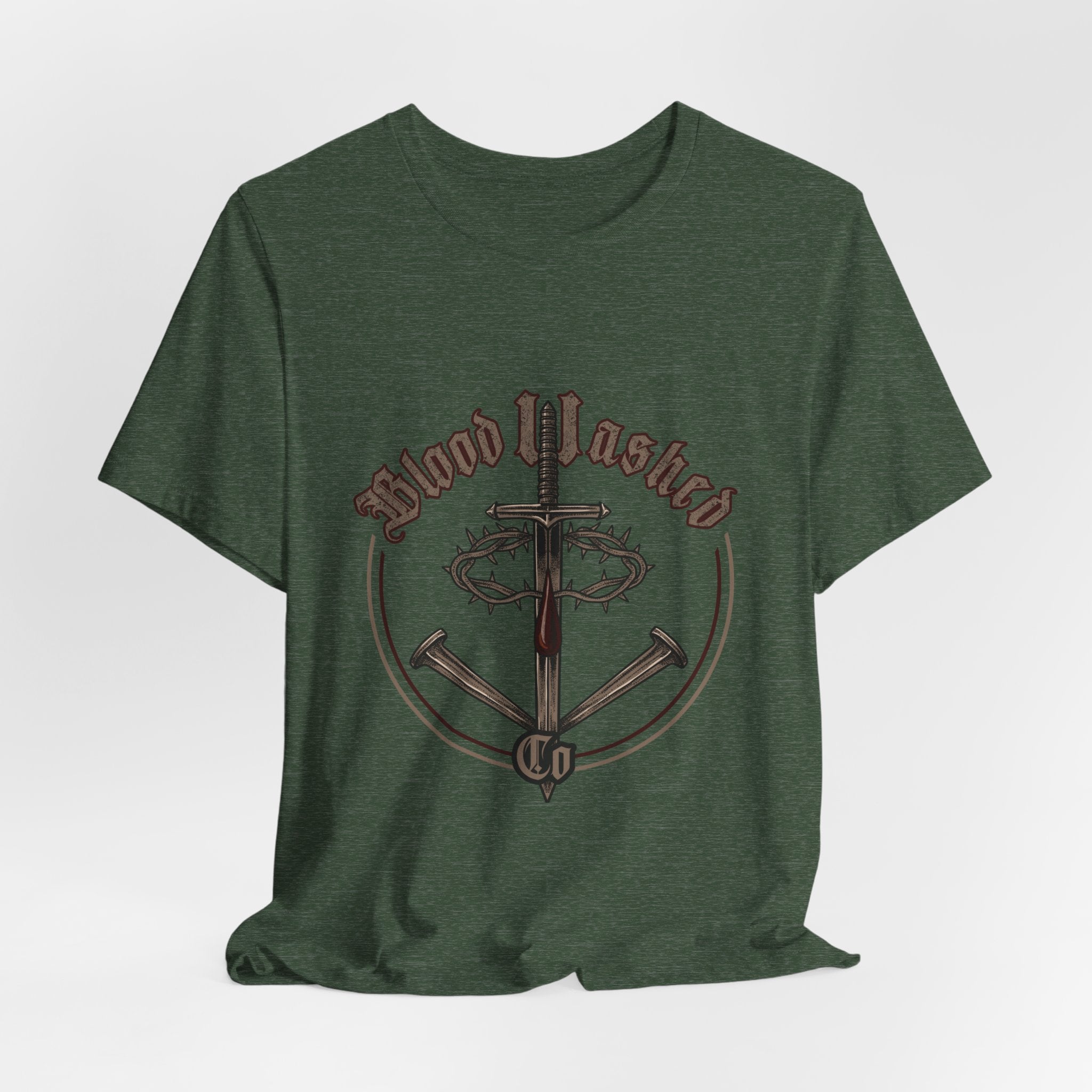 Blood Washed Co Graphic Tee| Unisex Jersey Short Sleeve Shirt