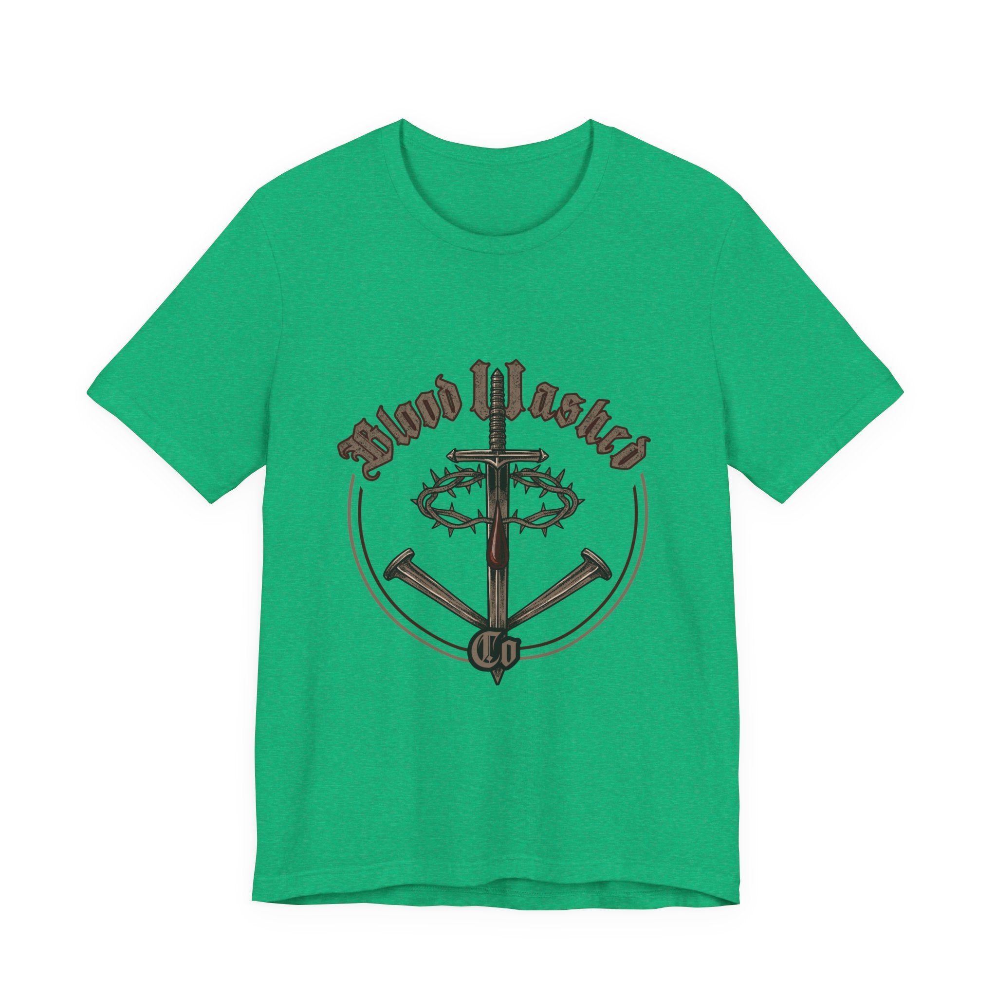 Blood Washed Co Graphic Tee| Unisex Jersey Short Sleeve Shirt