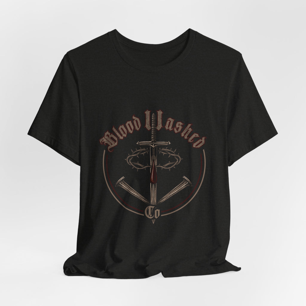Blood Washed Co Graphic Tee| Unisex Jersey Short Sleeve Shirt