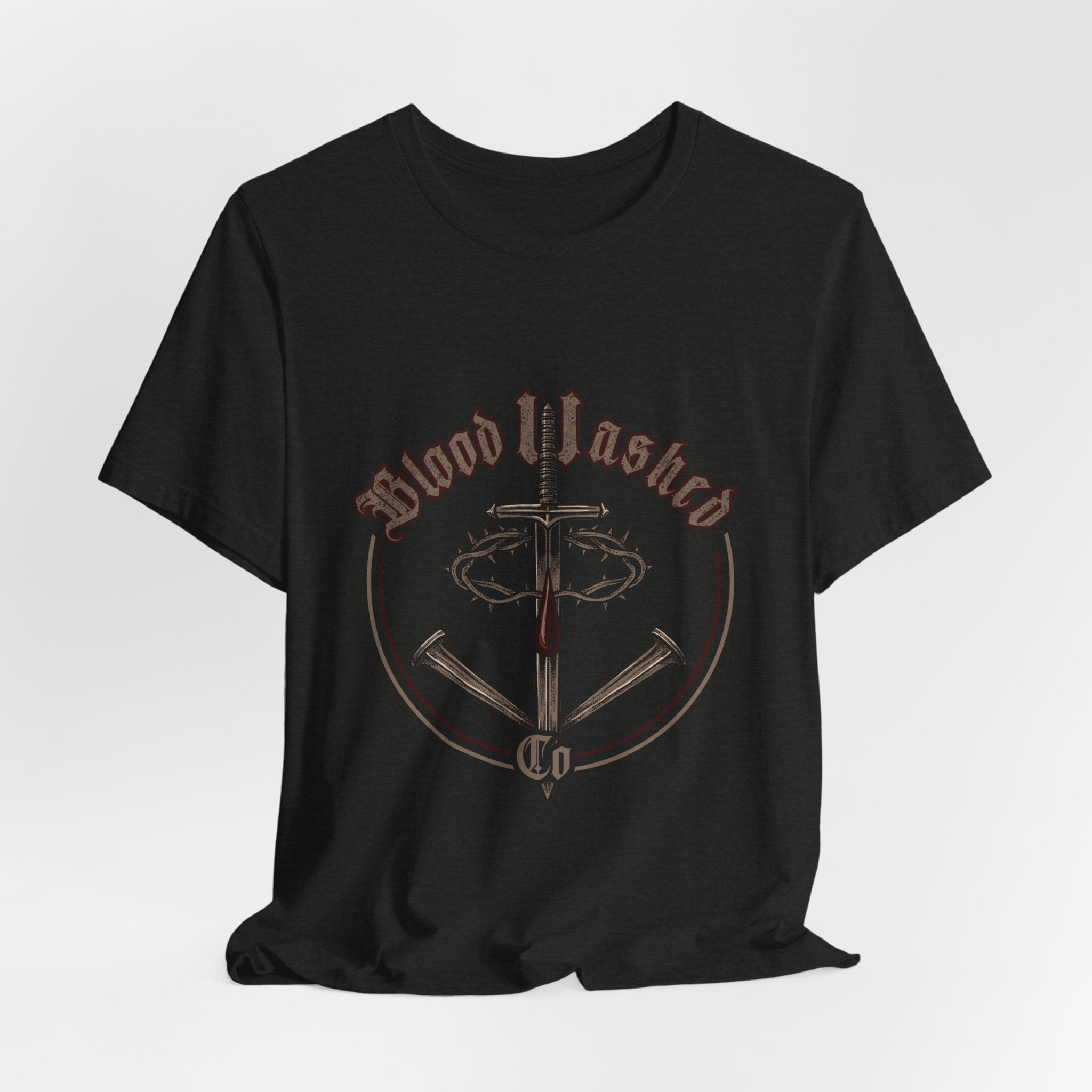 Blood Washed Co Graphic Tee| Unisex Jersey Short Sleeve Shirt
