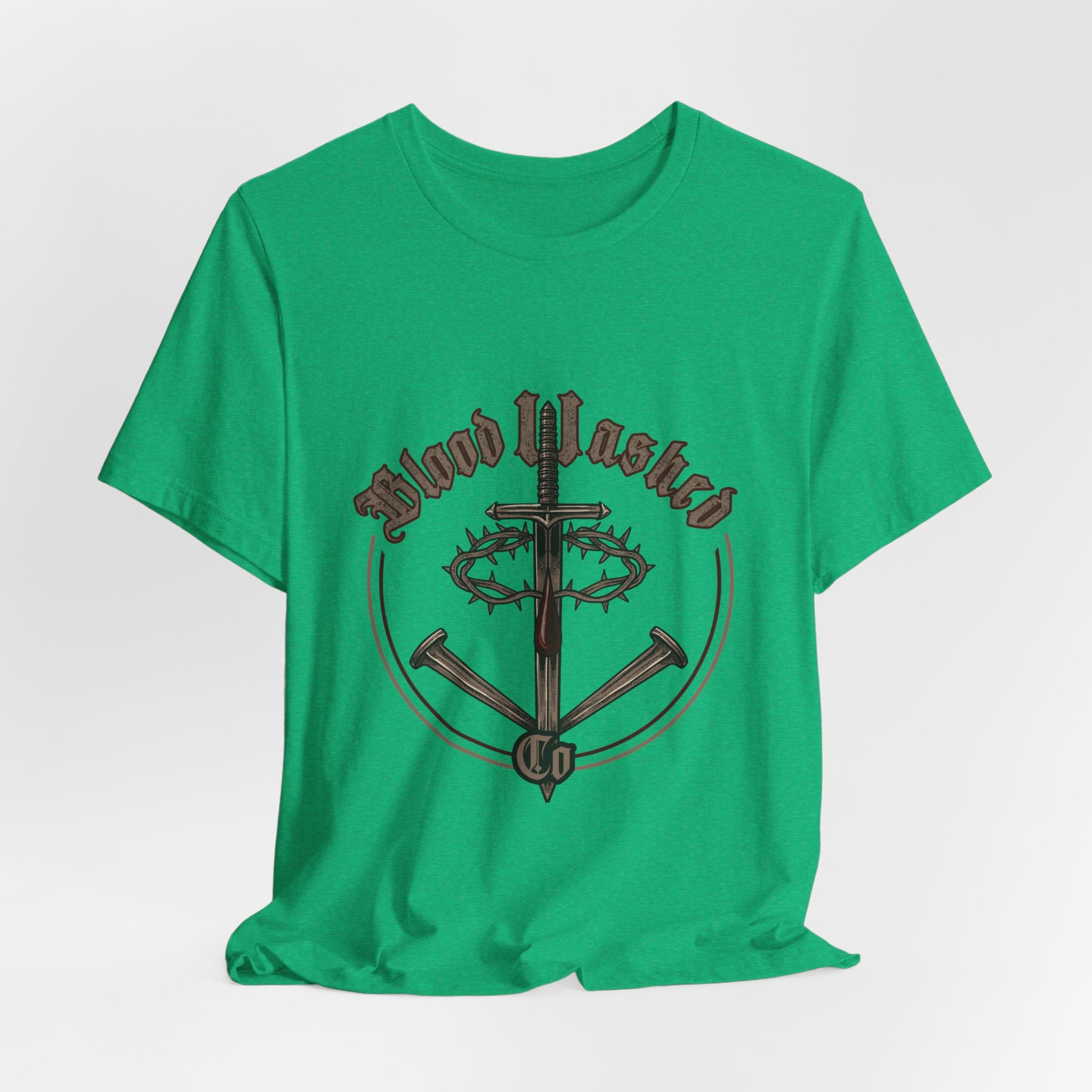 Blood Washed Co Graphic Tee| Unisex Jersey Short Sleeve Shirt