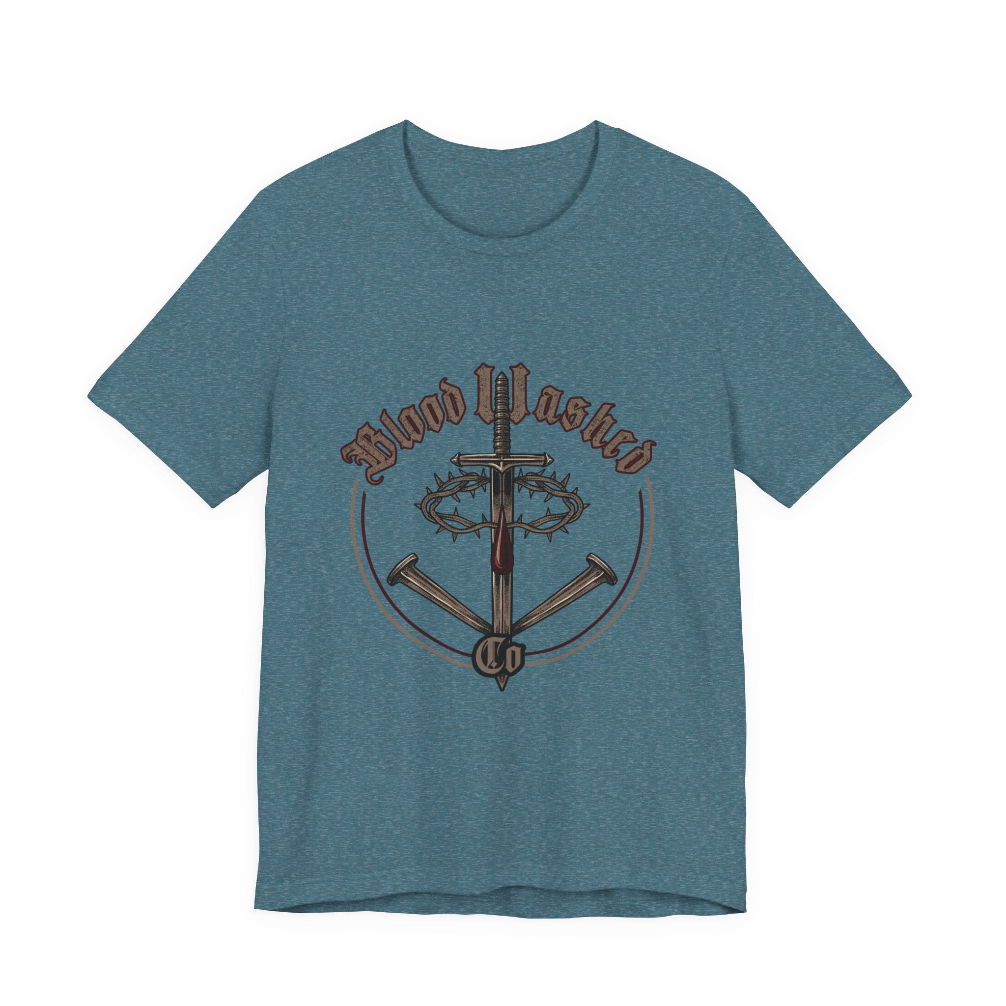 Blood Washed Co Graphic Tee| Unisex Jersey Short Sleeve Shirt