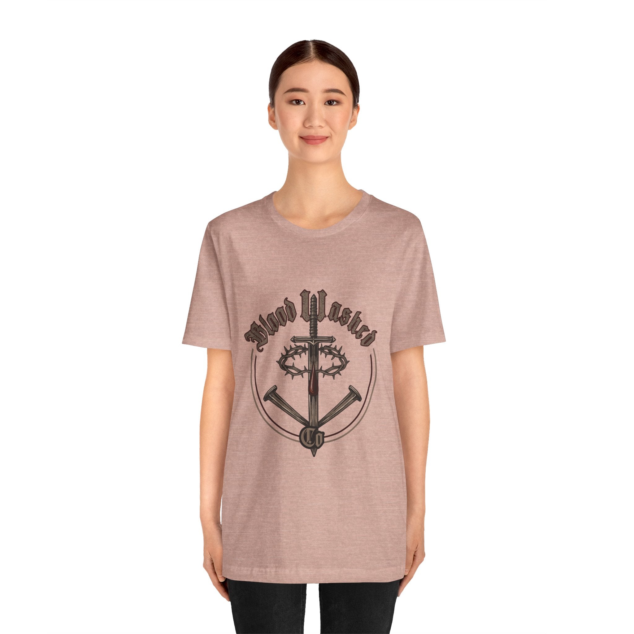 Blood Washed Co Graphic Tee| Unisex Jersey Short Sleeve Shirt