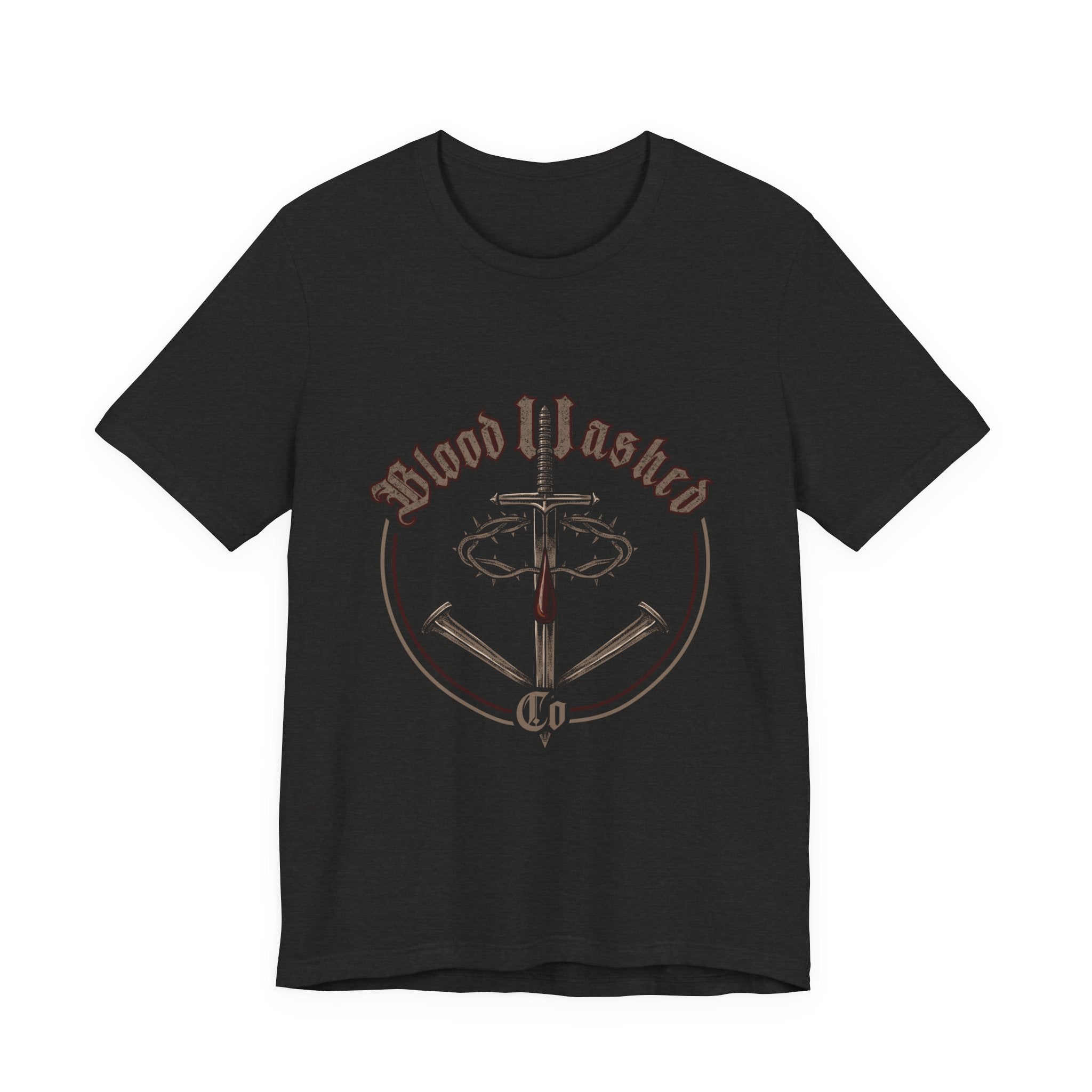Blood Washed Co Graphic Tee| Unisex Jersey Short Sleeve Shirt
