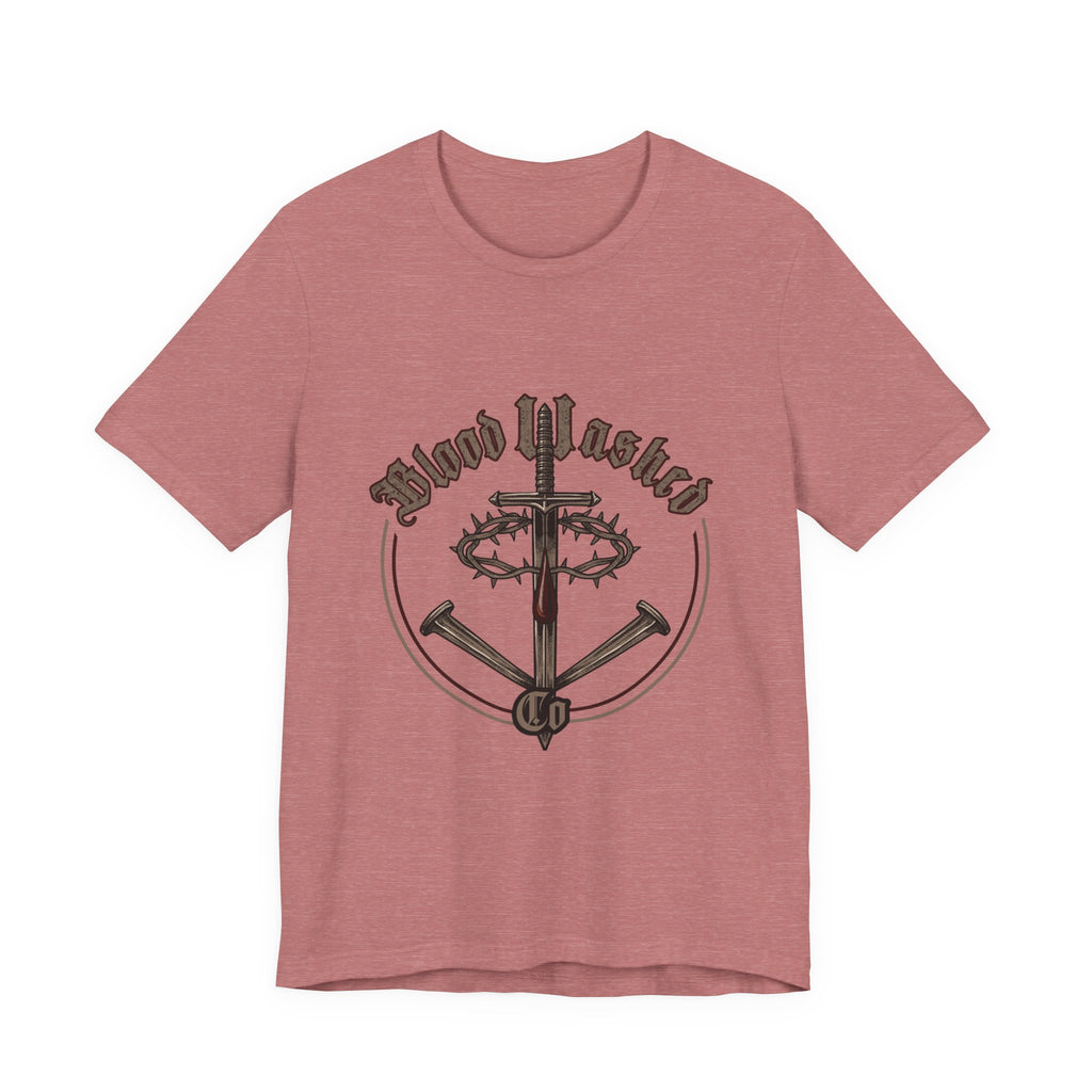 Blood Washed Co Graphic Tee| Unisex Jersey Short Sleeve Shirt