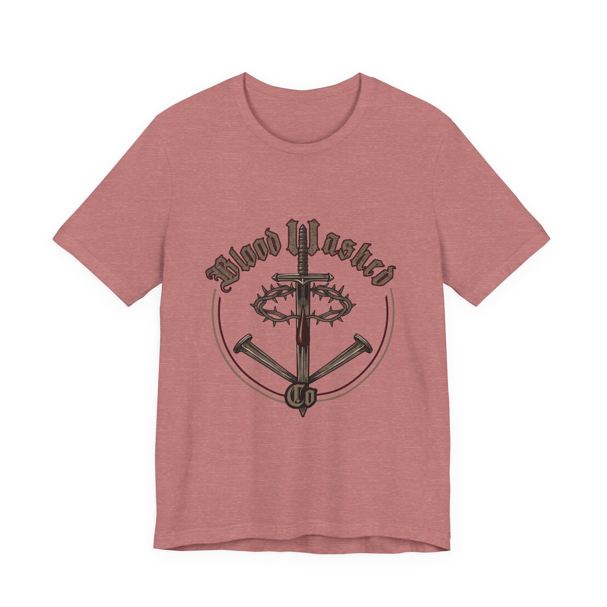Blood Washed Co Graphic Tee| Unisex Jersey Short Sleeve Shirt