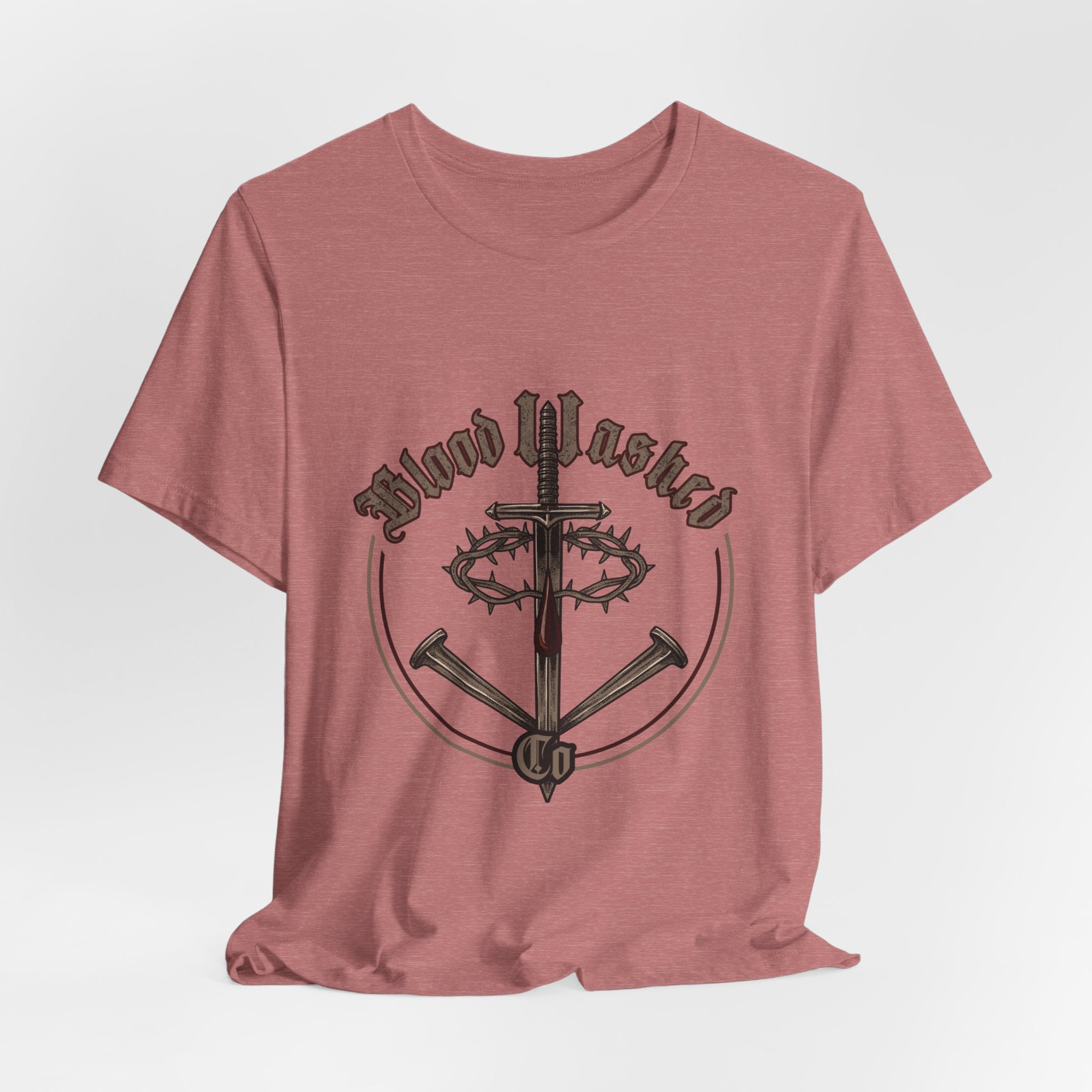 Blood Washed Co Graphic Tee| Unisex Jersey Short Sleeve Shirt