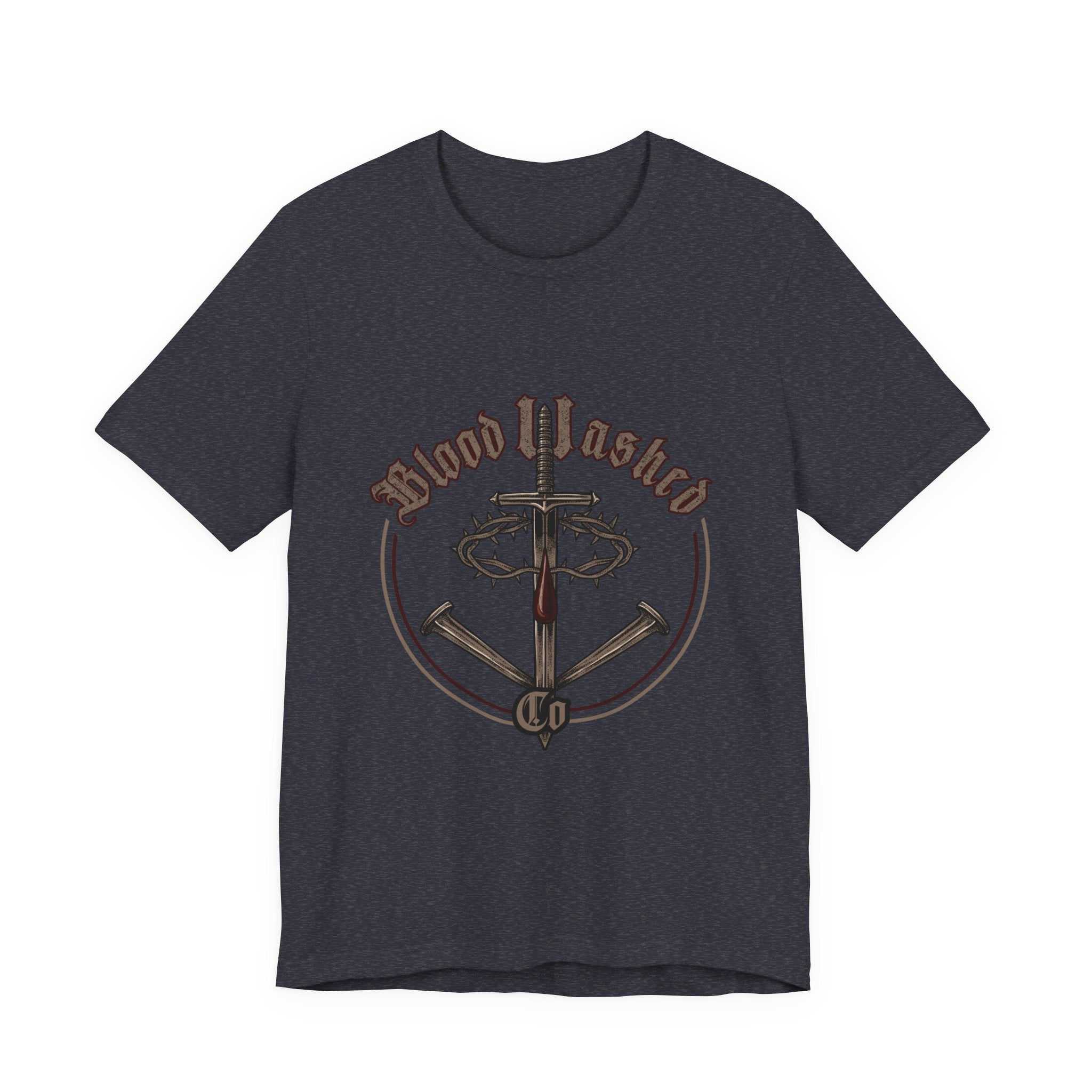 Blood Washed Co Graphic Tee| Unisex Jersey Short Sleeve Shirt