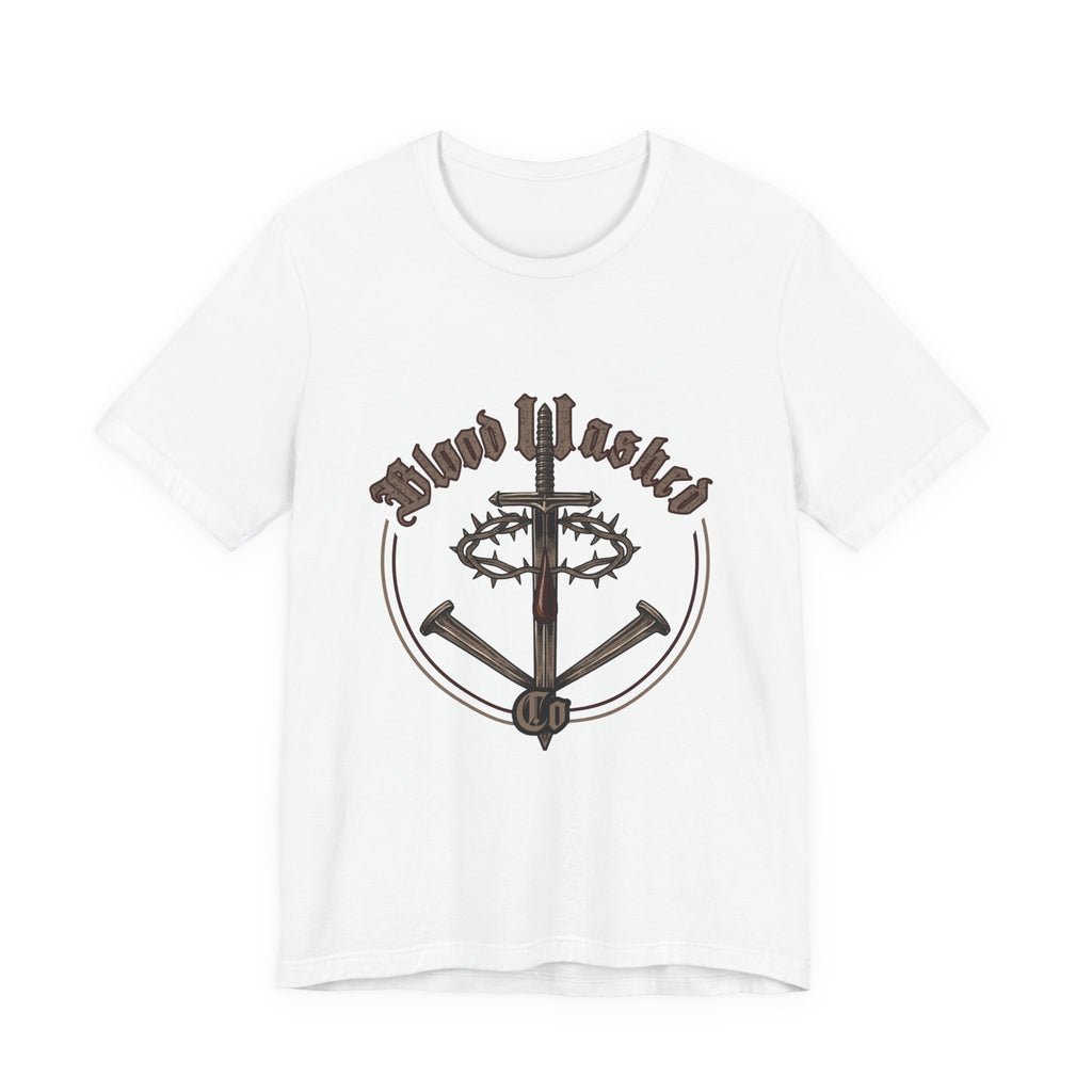Blood Washed Co Graphic Tee| Unisex Jersey Short Sleeve Shirt