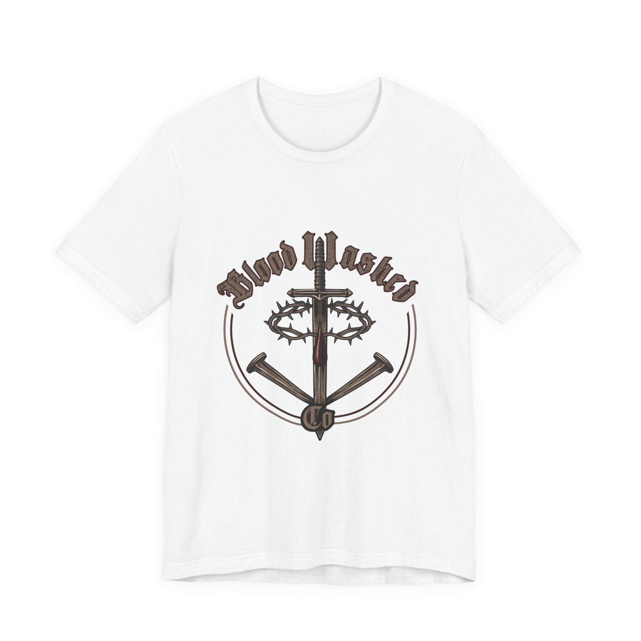 Blood Washed Co Graphic Tee| Unisex Jersey Short Sleeve Shirt