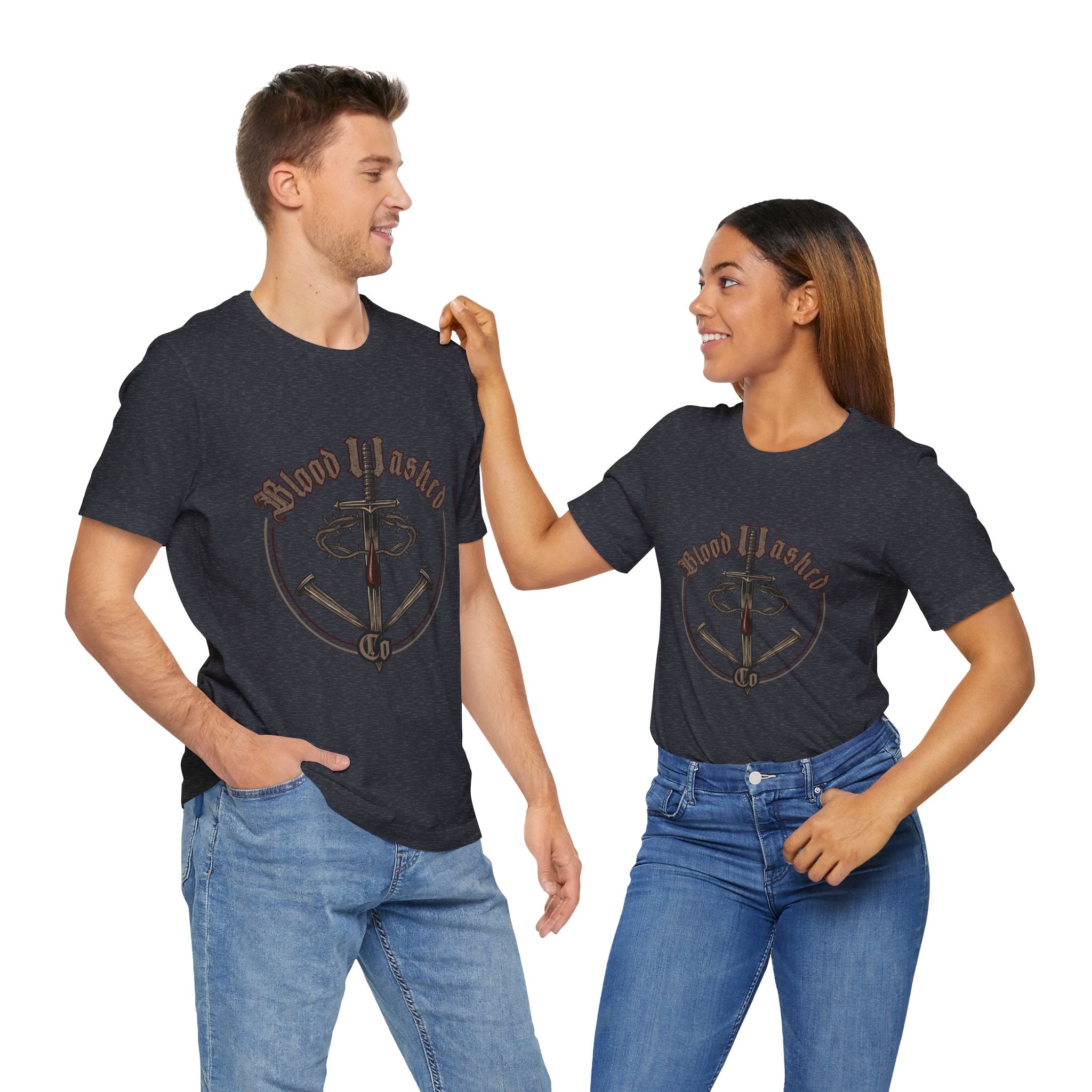 Blood Washed Co Graphic Tee| Unisex Jersey Short Sleeve Shirt