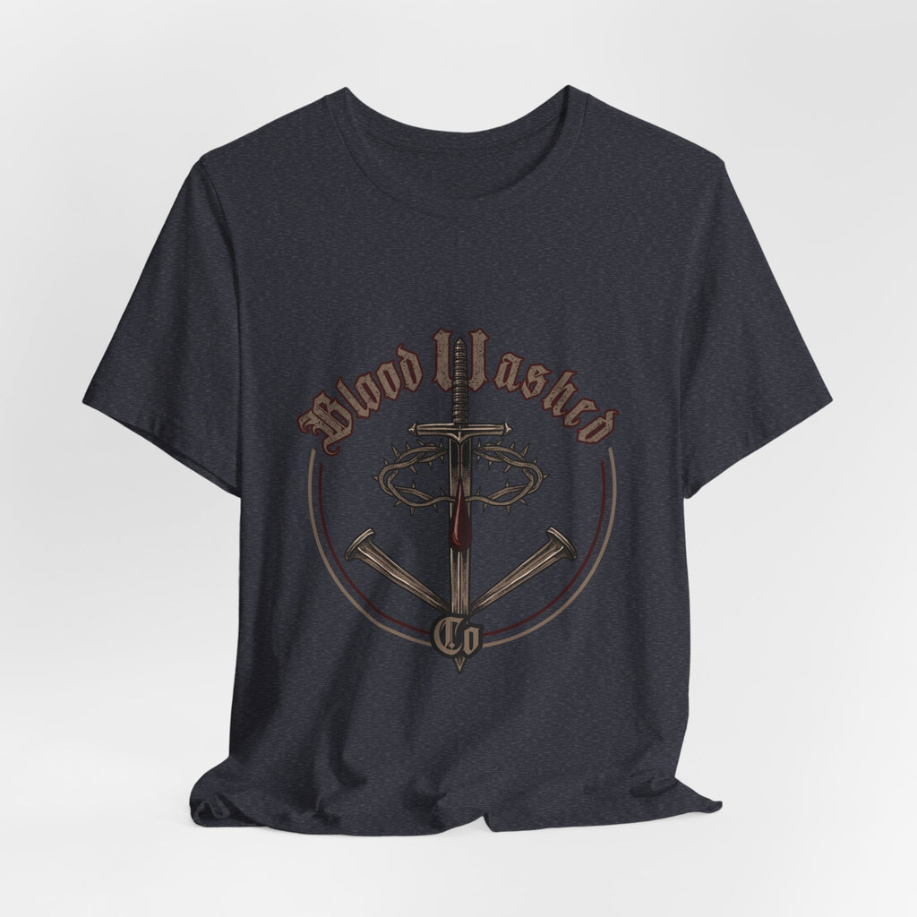 Blood Washed Co Graphic Tee| Unisex Jersey Short Sleeve Shirt