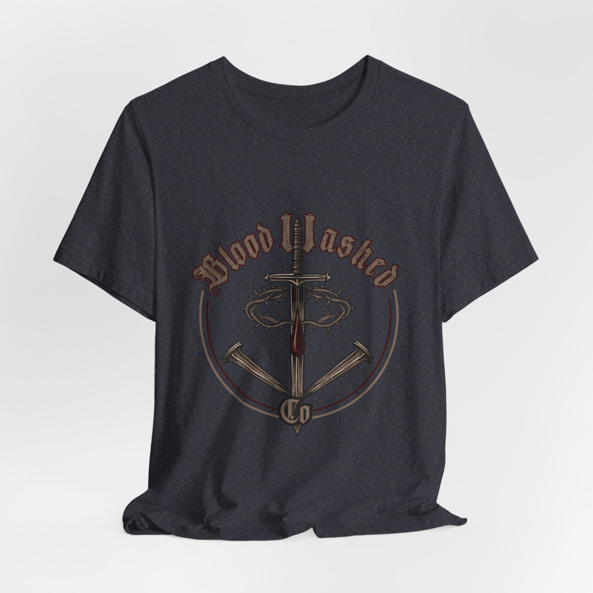 Blood Washed Co Graphic Tee| Unisex Jersey Short Sleeve Shirt
