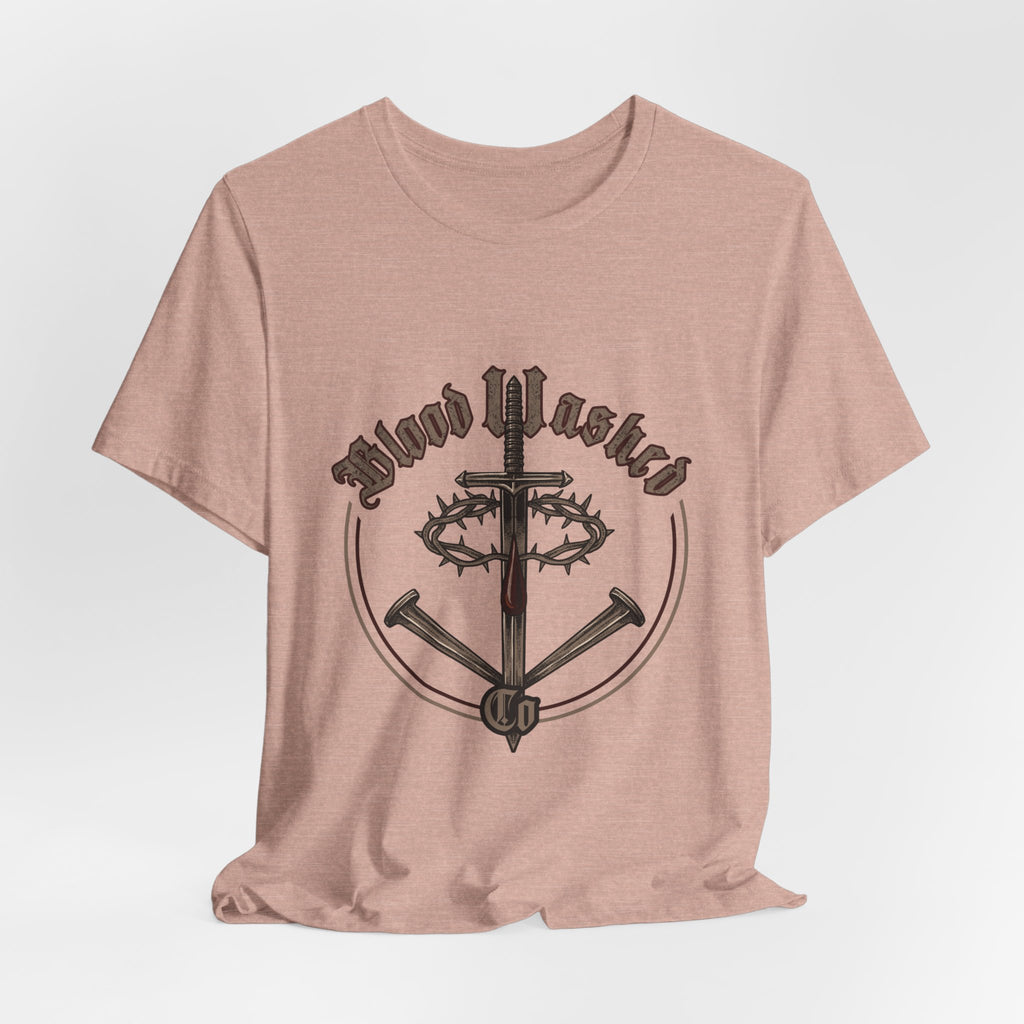 Blood Washed Co Graphic Tee| Unisex Jersey Short Sleeve Shirt