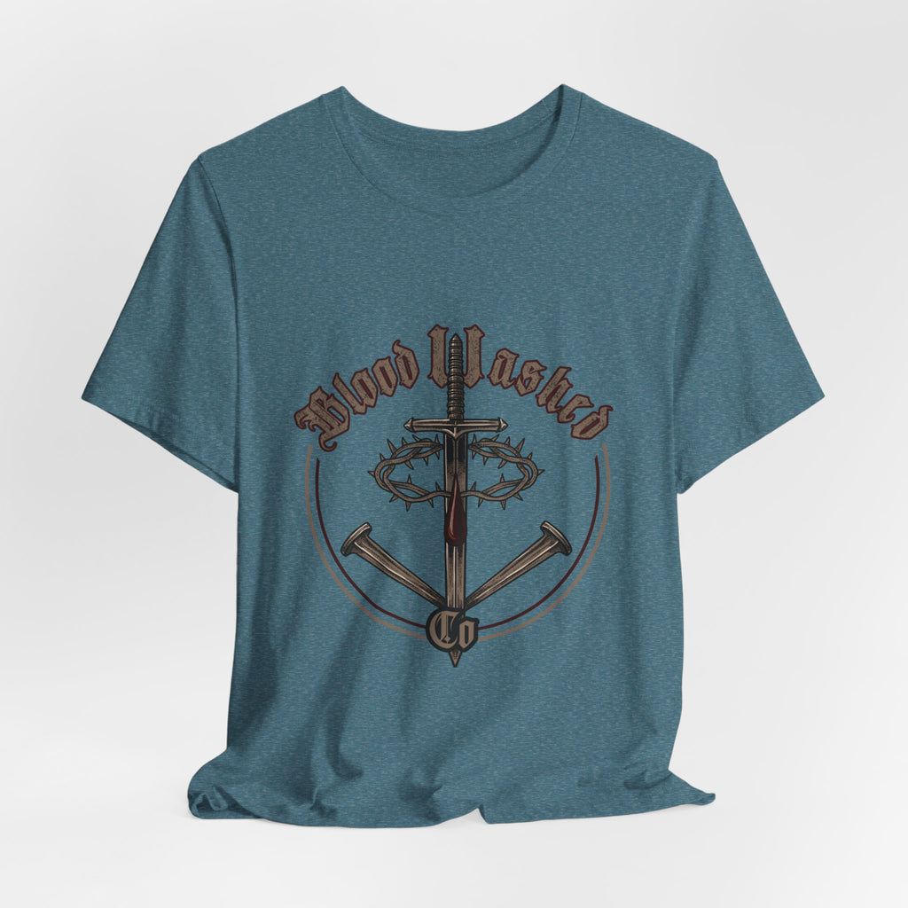 Blood Washed Co Graphic Tee| Unisex Jersey Short Sleeve Shirt
