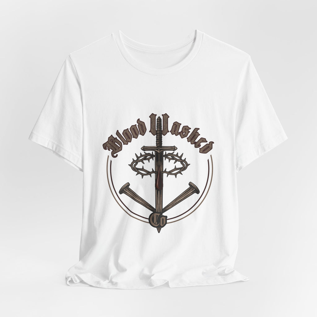 Blood Washed Co Graphic Tee| Unisex Jersey Short Sleeve Shirt