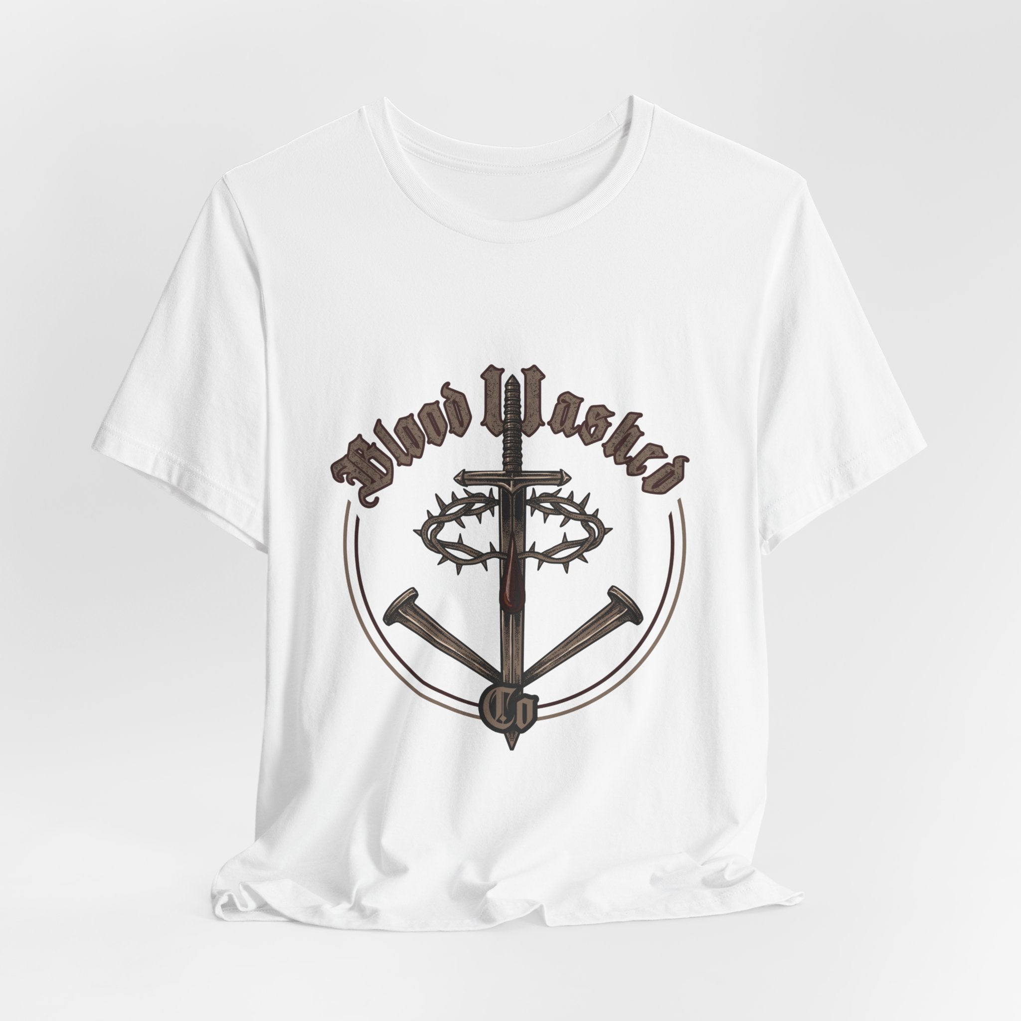 Blood Washed Co Graphic Tee| Unisex Jersey Short Sleeve Shirt